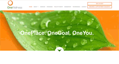 Desktop Screenshot of onewellnessgroup.com